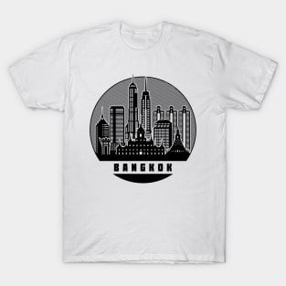 Bangkok Thailand Skyline T-Shirt